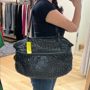 Fendi Chef Shopper Tote Black Handbag